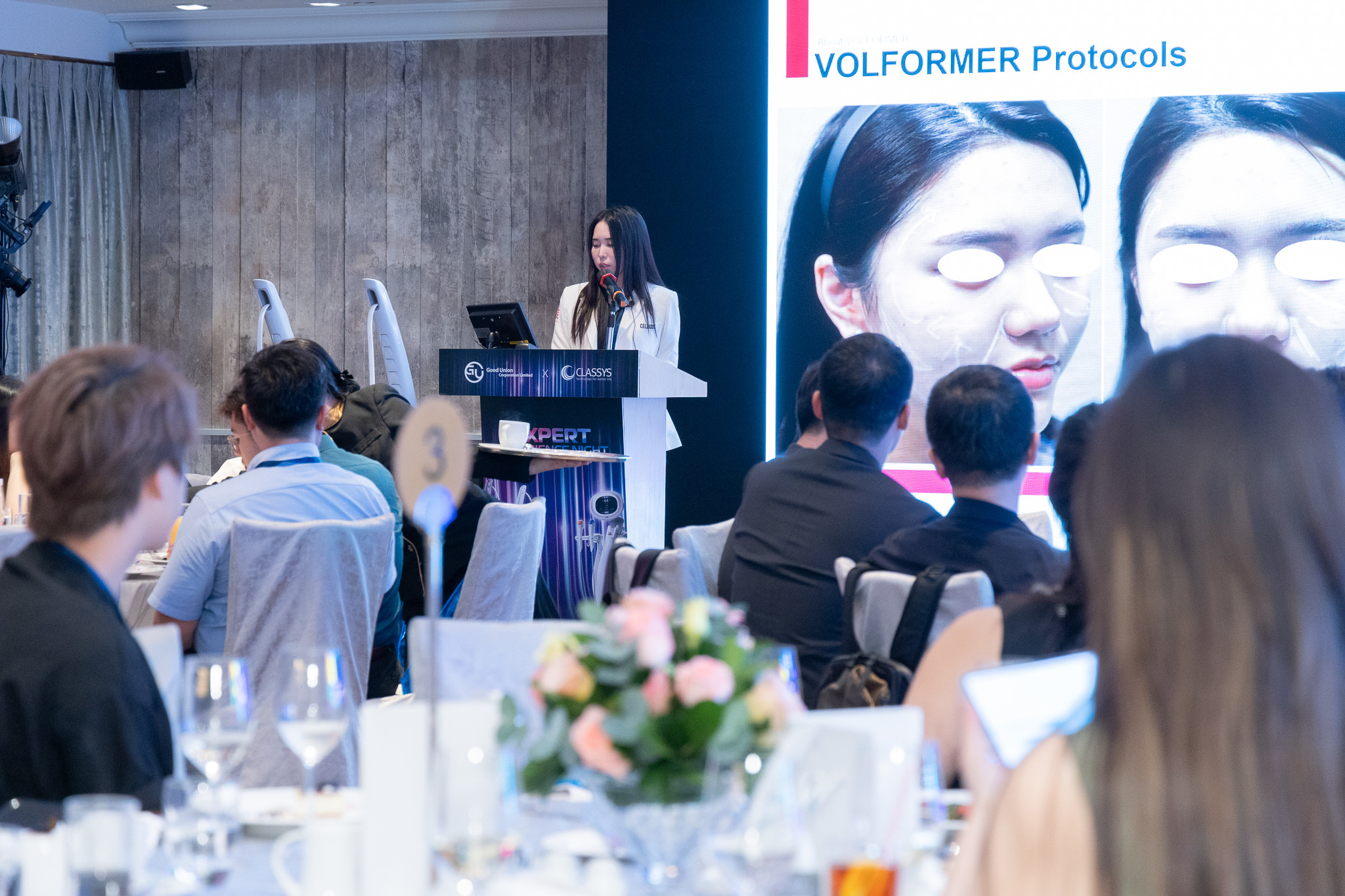 現場進行VOLFORMER實機演示