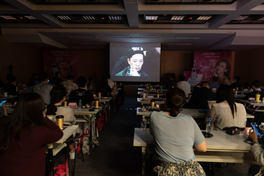 Aesthefill Master Class更有Live Demo可以觀看